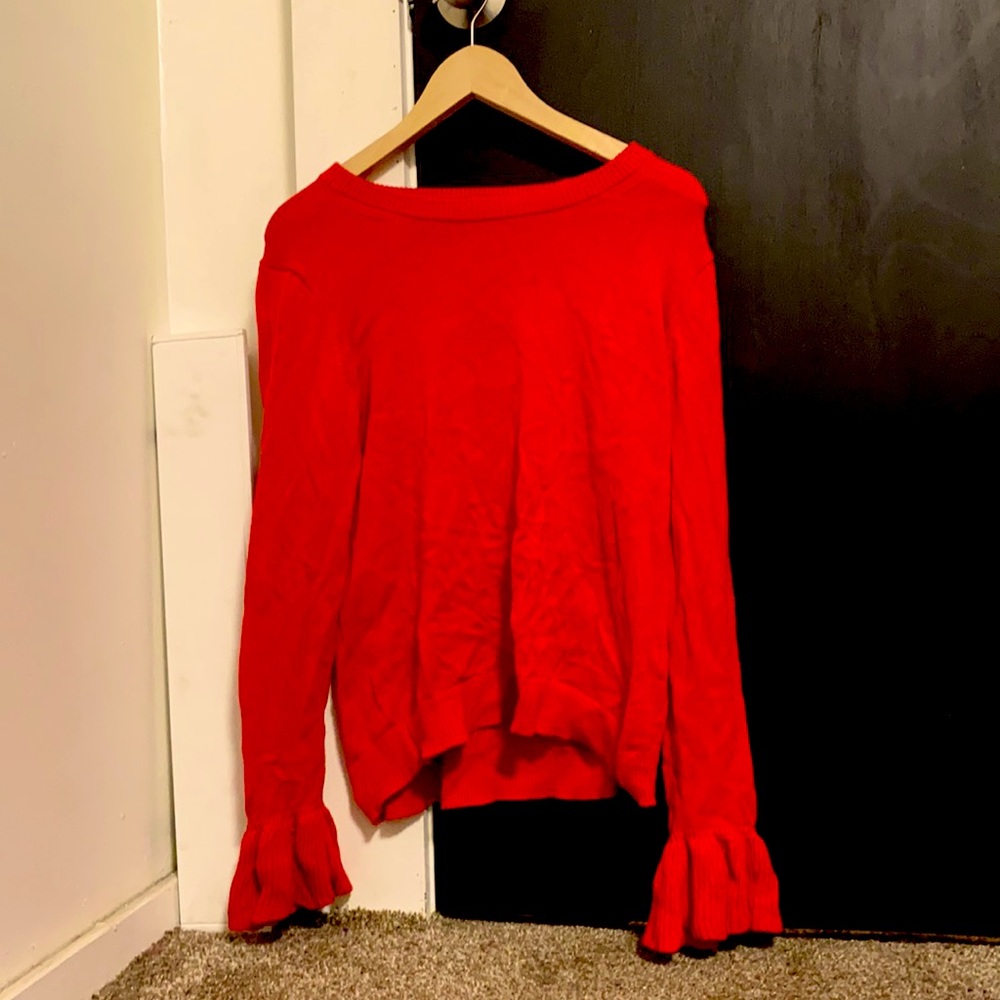 Red sweater